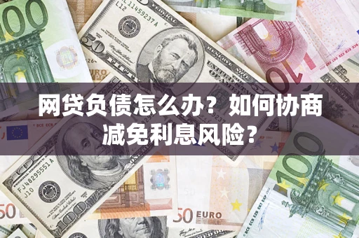 武汉网贷负债怎么办？如何协商减免利息风险？