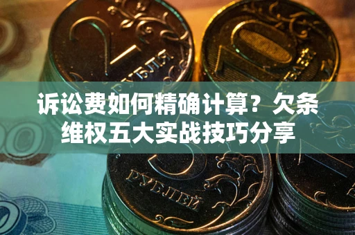 武汉诉讼费如何精确计算？欠条维权五大实战技巧分享