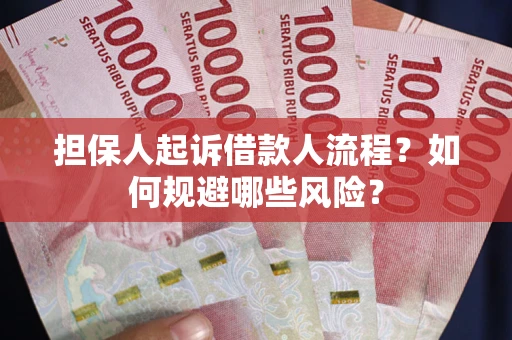 武汉担保人起诉借款人流程？如何规避哪些风险？