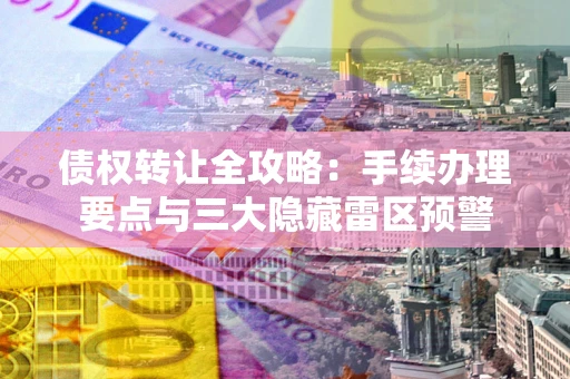 武汉债权转让全攻略：手续办理要点与三大隐藏雷区预警