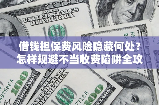 武汉借钱担保费风险隐藏何处？怎样规避不当收费陷阱全攻略！